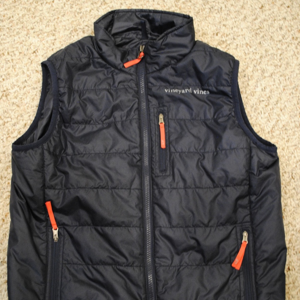 Boys Vineyard Vines Down Vest Medium (12-14)